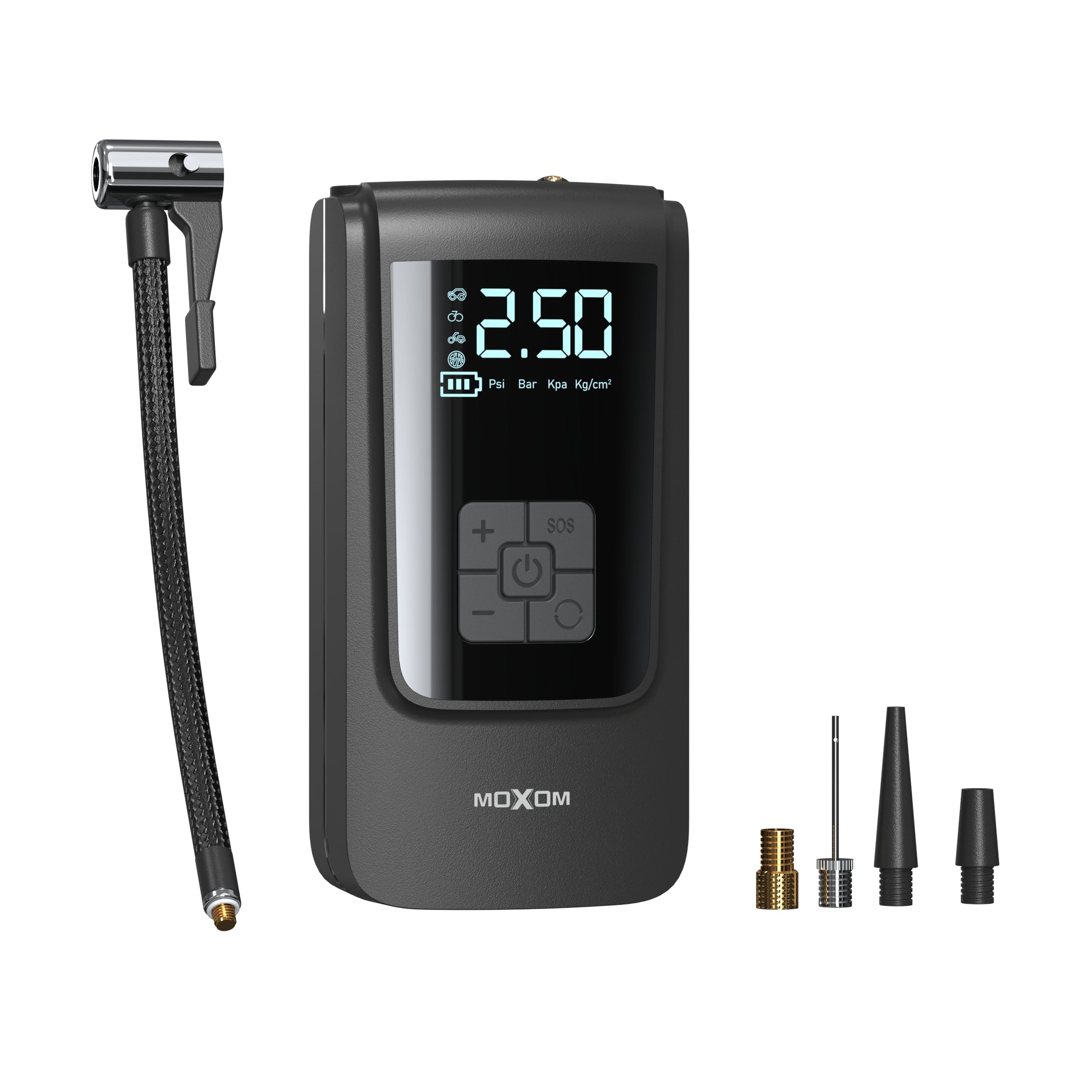 منفاخ إطارات رقمي محمول - نفخ سريع