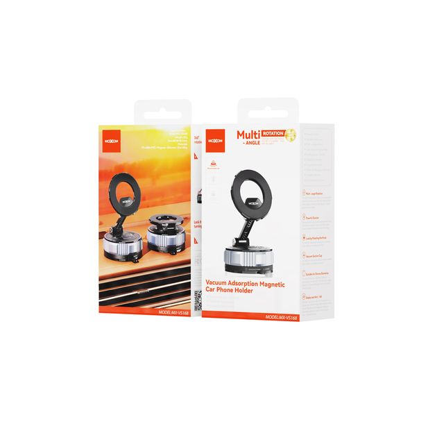 מעמד מגנטי לטלפון לרכב עם הצמדה בוואקום