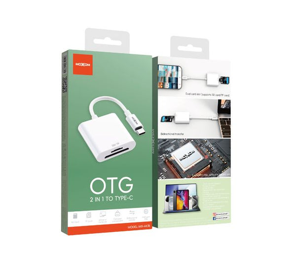 קורא כרטיסי זיכרון USB-C ל-SD ו-MicroSD 