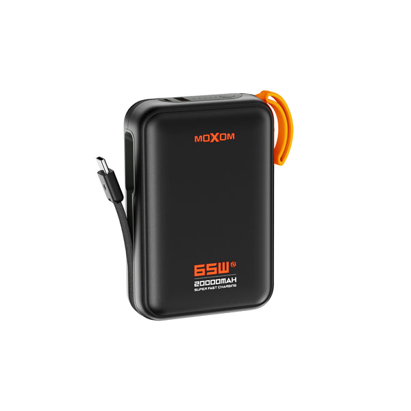 20000mah 65w PB with built in cable